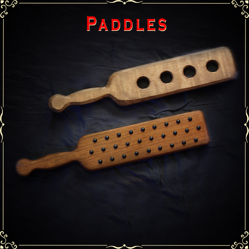 Wood paddles